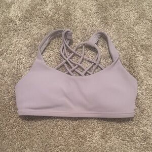 Lululemon Athletica Light Purple Sports Bra